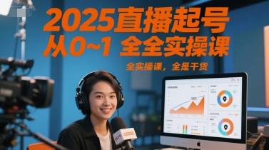 2025直播起号从0~1全实操课，全是干货-AI创作学习-提示词应用-短视频玩法超体AI酒吧