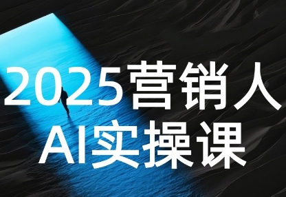 2025营销人Al实操课，AI营销抢跑实战，从Prompt到方案，效率碾压同行-AI创作学习-提示词应用-短视频玩法超体AI酒吧