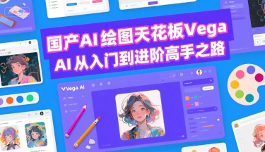 国产AI绘图天花板 Vega AI从入门到进阶高手之路-AI创作学习-提示词应用-短视频玩法超体AI酒吧