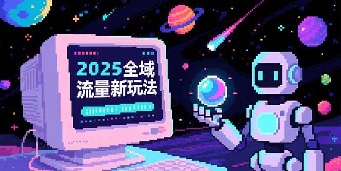 2025全域流量新玩法，O5A无潜入池方法论，基础逻辑+实战技巧全解析-AI创作学习-提示词应用-短视频玩法超体AI酒吧