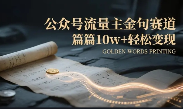 公众号流量主金句赛道，篇篇10w+轻松变现，多种模式选择-AI创作学习-提示词应用-短视频玩法超体AI酒吧