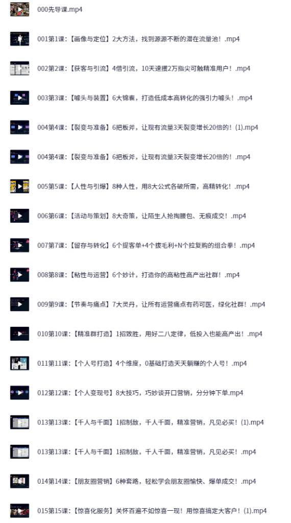 《20节社群赚钱全攻略》【完结】-AI创作学习-提示词应用-短视频玩法超体AI酒吧